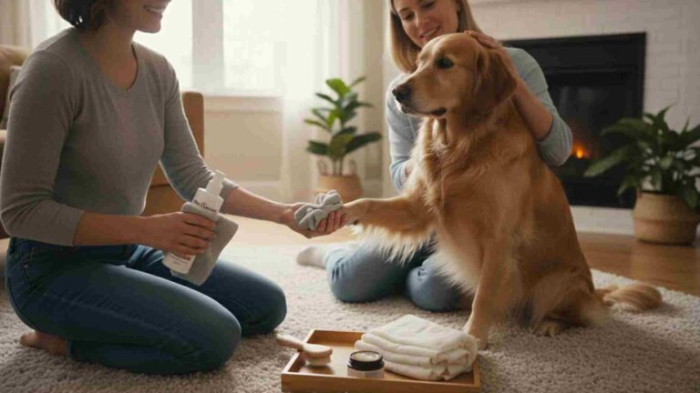 愛犬の散歩後は後ろ足ケアが必要？正しいお手入れ方法と絆を深めるコツ