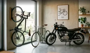 自転車やバイクを賃貸で室内保管する方法！傷と汚れを防ぐ無骨な収納術